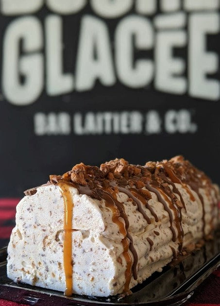 Bûche caramel croquant - Cadet