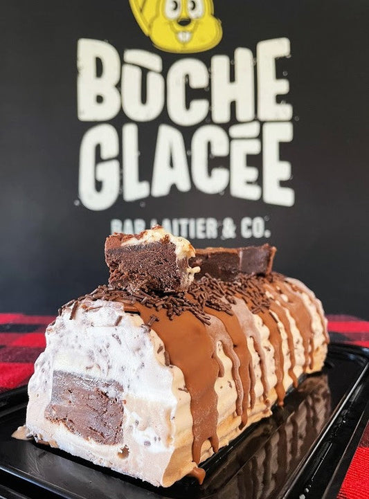 Bûche brownies - Cadet