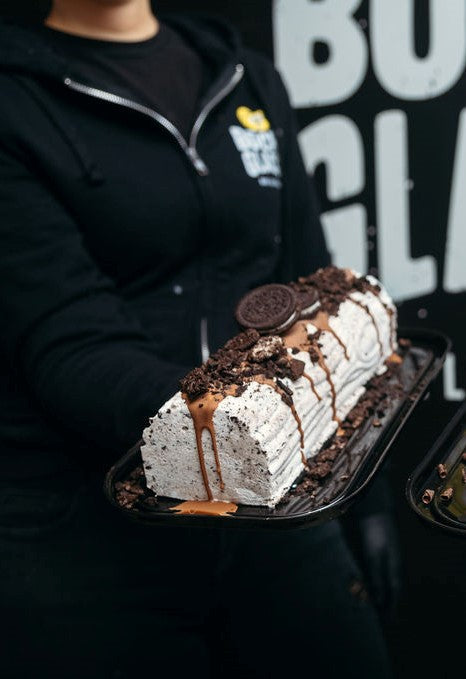 Bûche biscuit & crème - Cadet